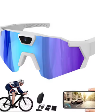 HD Video Camera Bril – Sport Zonnebril met Ingebouwde Recorder