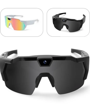 HD Video Camera Bril – Sport Zonnebril met Ingebouwde Recorder