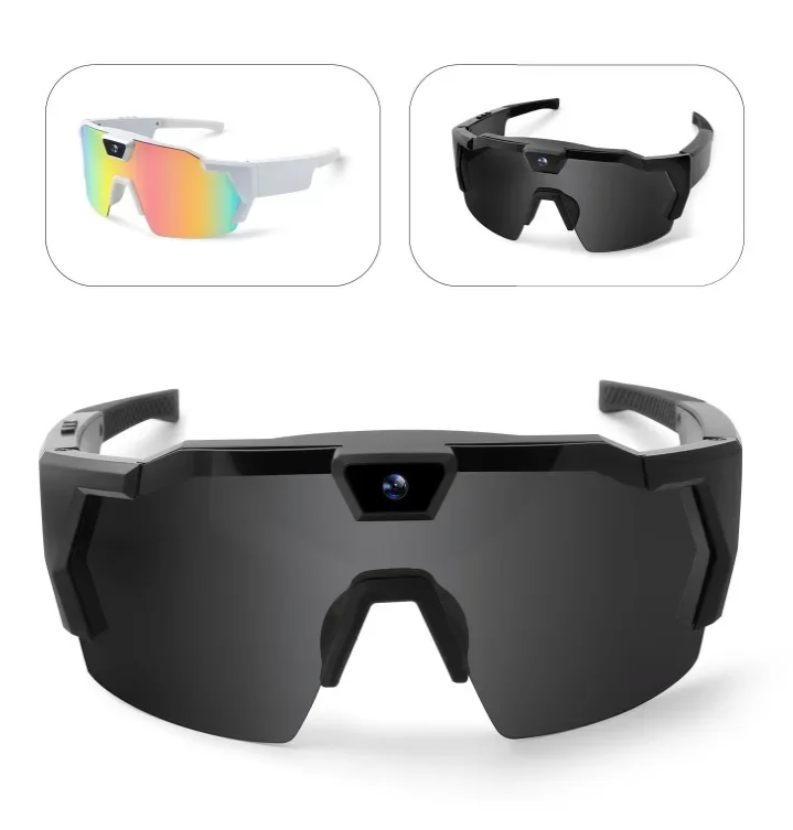 HD Video Camera Bril – Sport Zonnebril met Ingebouwde Recorder