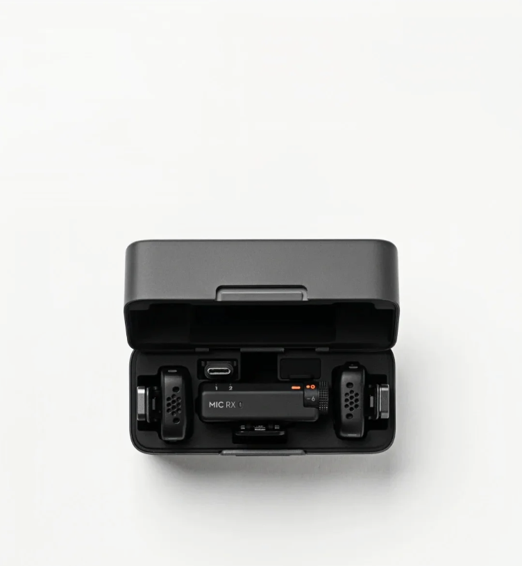 Draadloze Microfoon Set – Noise Cancelling met Oplaadcase