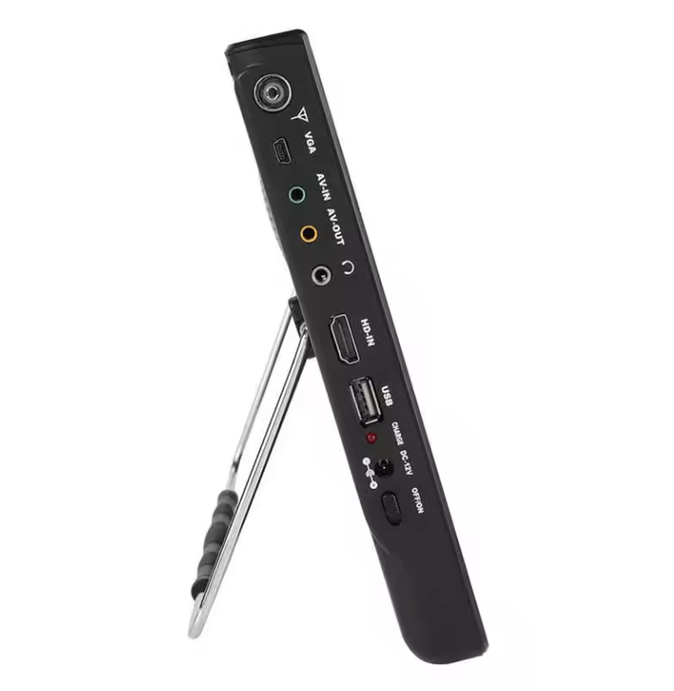 Draagbare TV 12 Inch – Digitale TV met Accu en USB