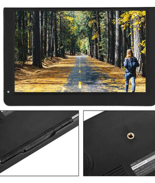 Draagbare TV 12 Inch – Digitale TV met Accu en USB