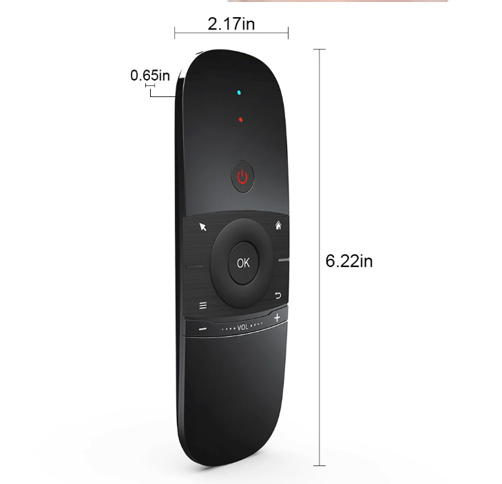Air Mouse Afstandsbediening – Draadloos met Toetsenbord