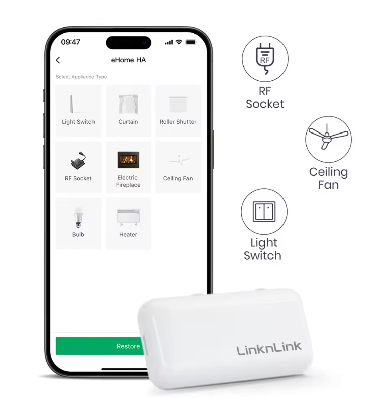 WiFi RF Smart Controller – Universele Afstandsbediening voor Smart Home
