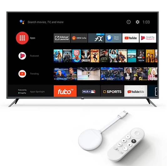 Android TV Stick 4K – WiFi 6 met Voice Remote en Android 14