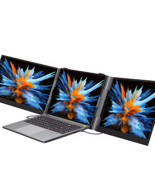 Laptop Screen Extender 14 Inch – FHD IPS Draagbaar Triple Monitor