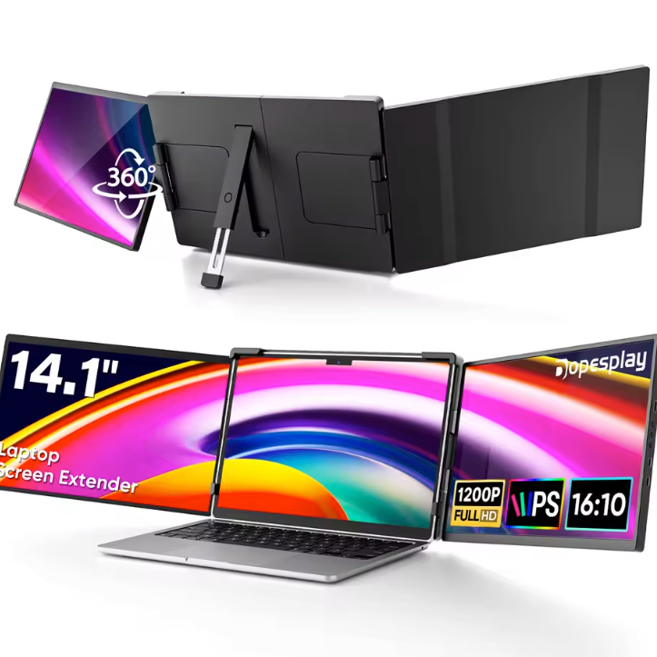 Laptop Screen Extender 14.1 Inch – FHD IPS Dual Screen Draagbaar