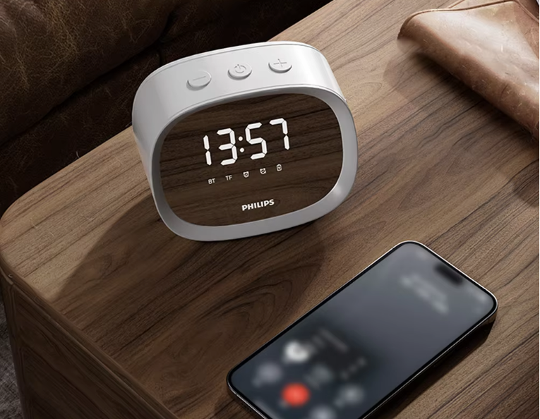 Bluetooth Speaker met Wekker – Draadloze Speaker en Alarmklok