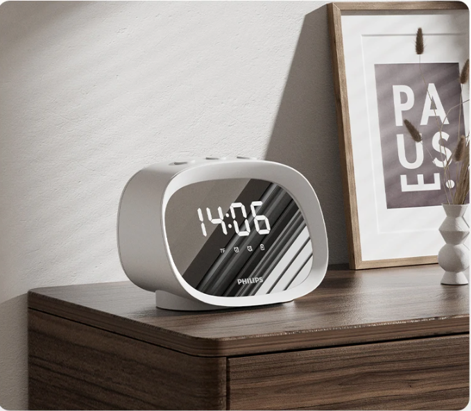 Bluetooth Speaker met Wekker – Draadloze Speaker en Alarmklok