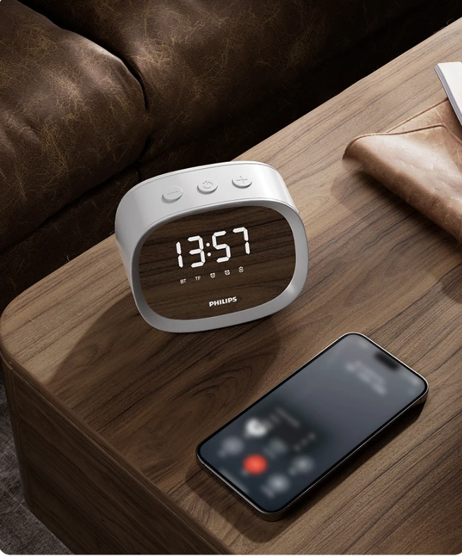 Bluetooth Speaker met Wekker – Draadloze Speaker en Alarmklok