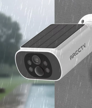 2K Solar Beveiligingscamera Set – Draadloos met Alarm en Audio