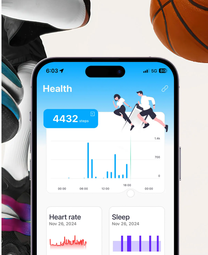 Sport Smartwatch – Hartslagmeter Fitness Tracker Waterdicht