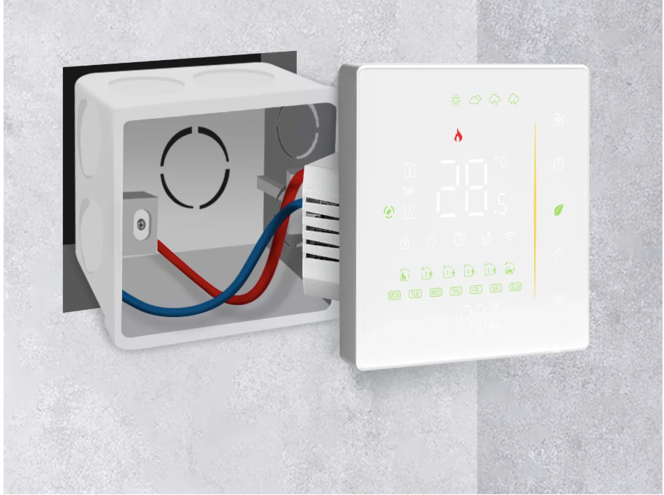 Smart Thermostaat WiFi – Vloerverwarming en CV met App en Voice