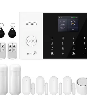 WiFi GSM Alarmsysteem Set – Smart Beveiliging met Sensoren