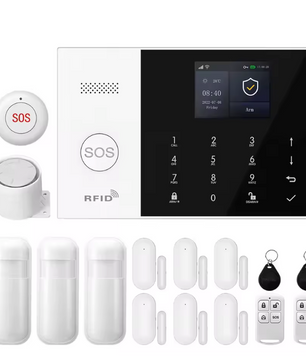 WiFi GSM Alarmsysteem Set – Smart Beveiliging met Sensoren
