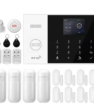 WiFi GSM Alarmsysteem Set – Smart Beveiliging met Sensoren