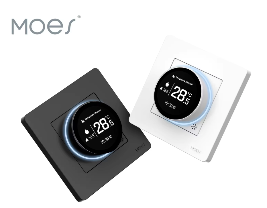 Smart Knop Thermostaat Zigbee – Vloerverwarming en CV App Control