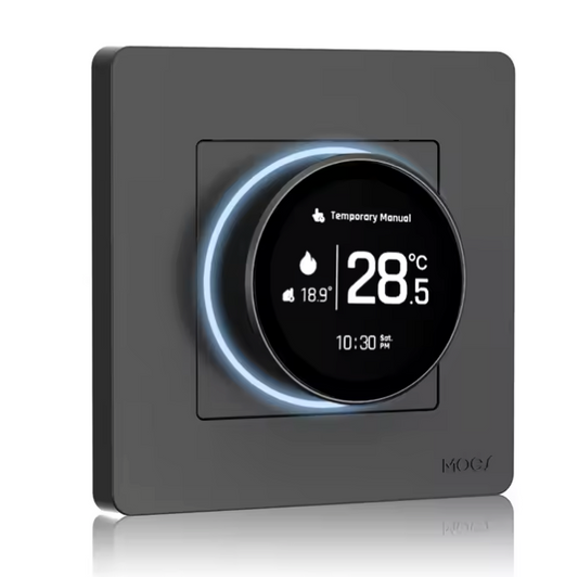 Smart Knop Thermostaat Zigbee – Vloerverwarming en CV App Control