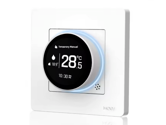Smart Knop Thermostaat Zigbee – Vloerverwarming en CV App Control