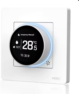 Smart Knop Thermostaat Zigbee – Vloerverwarming en CV App Control