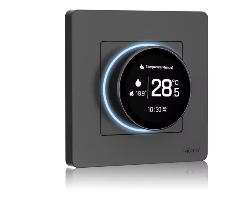 Smart Knop Thermostaat Zigbee – Vloerverwarming en CV App Control