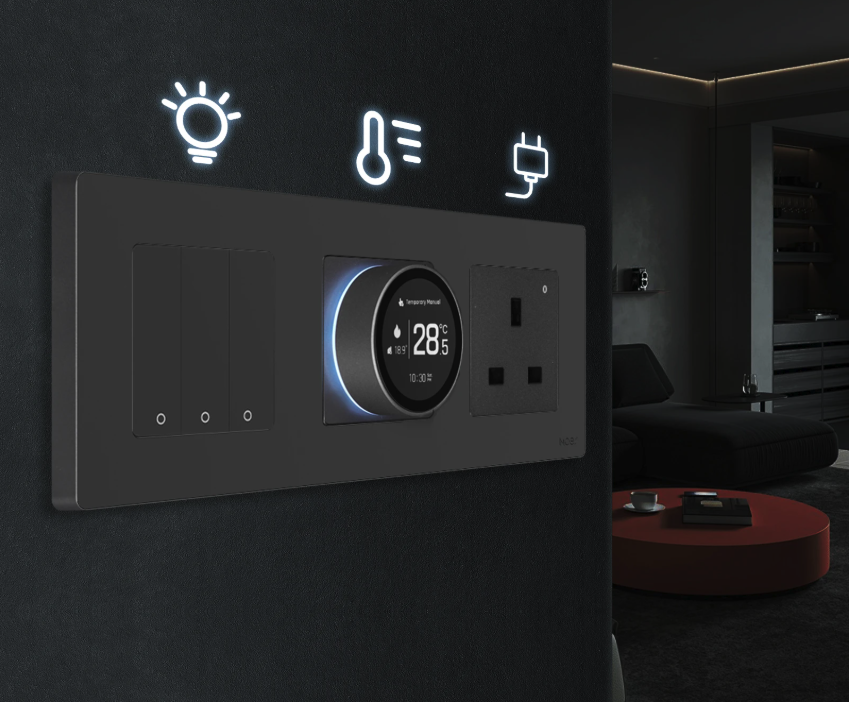 Smart Knop Thermostaat Zigbee – Vloerverwarming en CV App Control