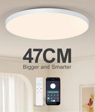 Smart LED Plafondlamp – Dimbaar met Afstandsbediening