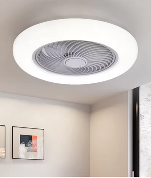 Plafondventilator met LED Lamp – Stil en Afstandsbediening