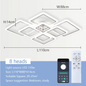 Smart LED Plafondlamp – Dimbaar met App en Afstandsbediening