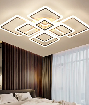Smart LED Plafondlamp – Dimbaar met App en Afstandsbediening