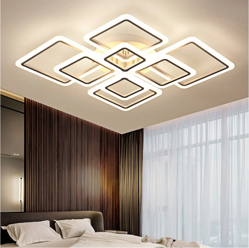 Smart LED Plafondlamp – Dimbaar met App en Afstandsbediening