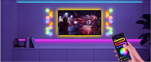 RGB Smart Hexagon Wandlamp – DIY LED Verlichting met App