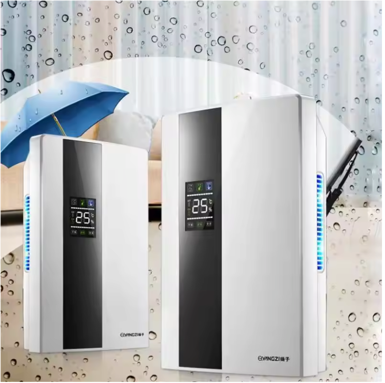 2-in-1 Luchtontvochtiger en Luchtreiniger – H13 HEPA Filter, Stil, Timer en Afstandsbediening