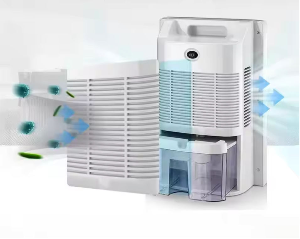 2-in-1 Luchtontvochtiger en Luchtreiniger – H13 HEPA Filter, Stil, Timer en Afstandsbediening