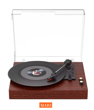 Vintage Platenspeler 3 Snelheden met Stereo Geluid en Voorversterker