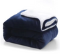 Sherpa Fleece Plaid 130x160 cm – Zachte Warme Deken voor Bank en Bed