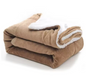 Sherpa Fleece Plaid 130x160 cm – Zachte Warme Deken voor Bank en Bed