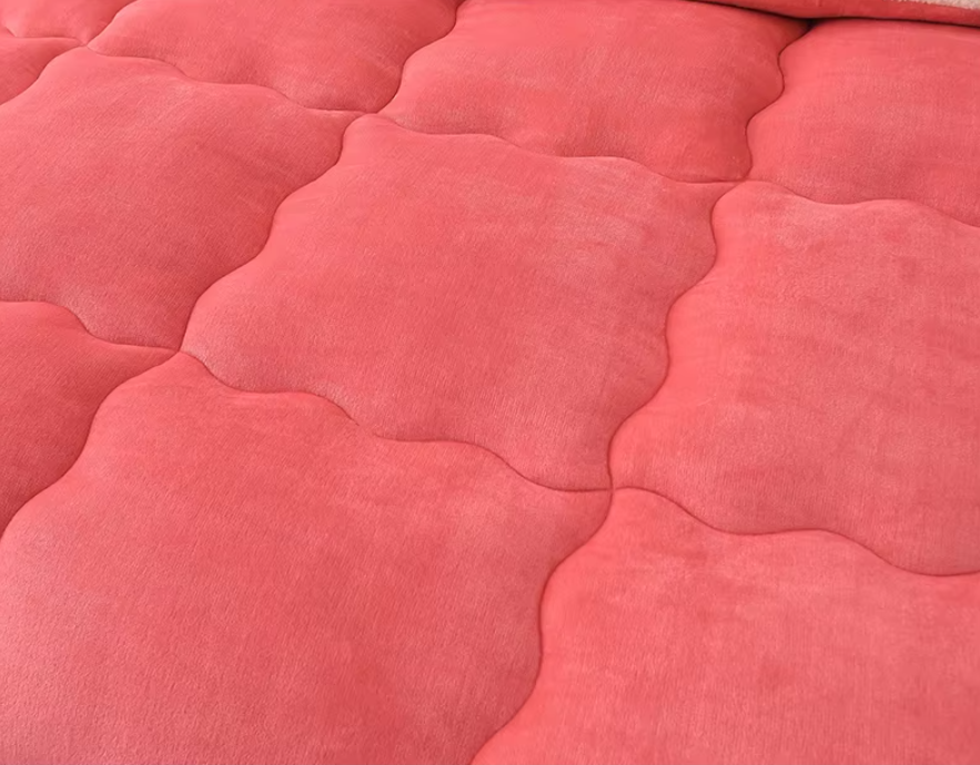 Dubbelzijdige Winterdeken – Lamswol Flanel Zachte Warme Deken voor Bed en Slaapkamer