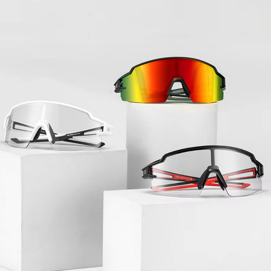 Fietsbril Sportbril – UV400 Bescherming met Fotochromische/Polarized Lenzen