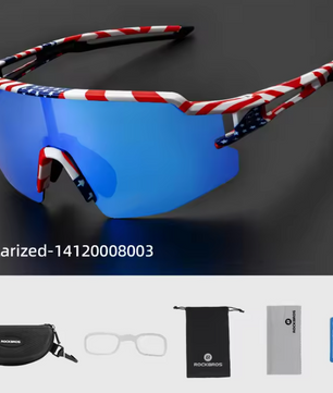 Fietsbril Sportbril – UV400 Bescherming met Fotochromische/Polarized Lenzen