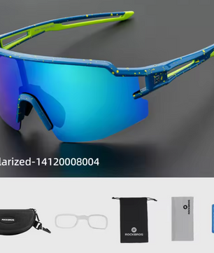 Fietsbril Sportbril – UV400 Bescherming met Fotochromische/Polarized Lenzen