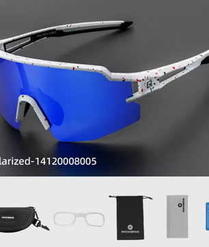 Fietsbril Sportbril – UV400 Bescherming met Fotochromische/Polarized Lenzen