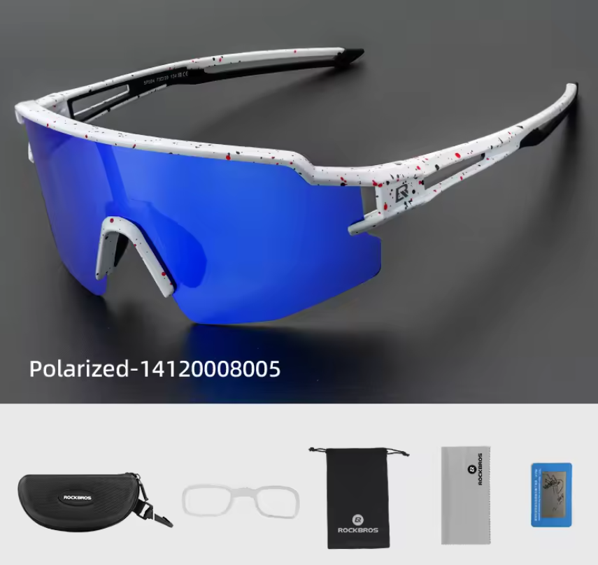 Fietsbril Sportbril – UV400 Bescherming met Fotochromische/Polarized Lenzen