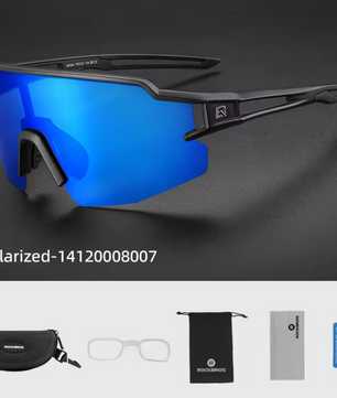 Fietsbril Sportbril – UV400 Bescherming met Fotochromische/Polarized Lenzen