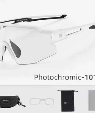 Fietsbril Sportbril – UV400 Bescherming met Fotochromische/Polarized Lenzen