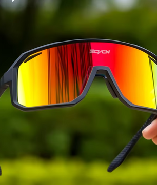 Sportbril Fietsbril – UV400 Bescherming Lichtgewicht Outdoor Zonnebril