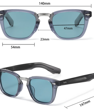 Zonnebril Vierkant – UV400 Bescherming Stijlvolle Fashion Bril Unisex