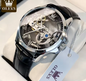Luxe Automatisch Heren Horloge – Mechanisch met Leren Band