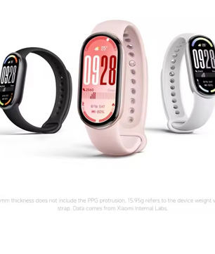 Smartband Fitness Tracker – AMOLED Display en 150+ Sportmodi