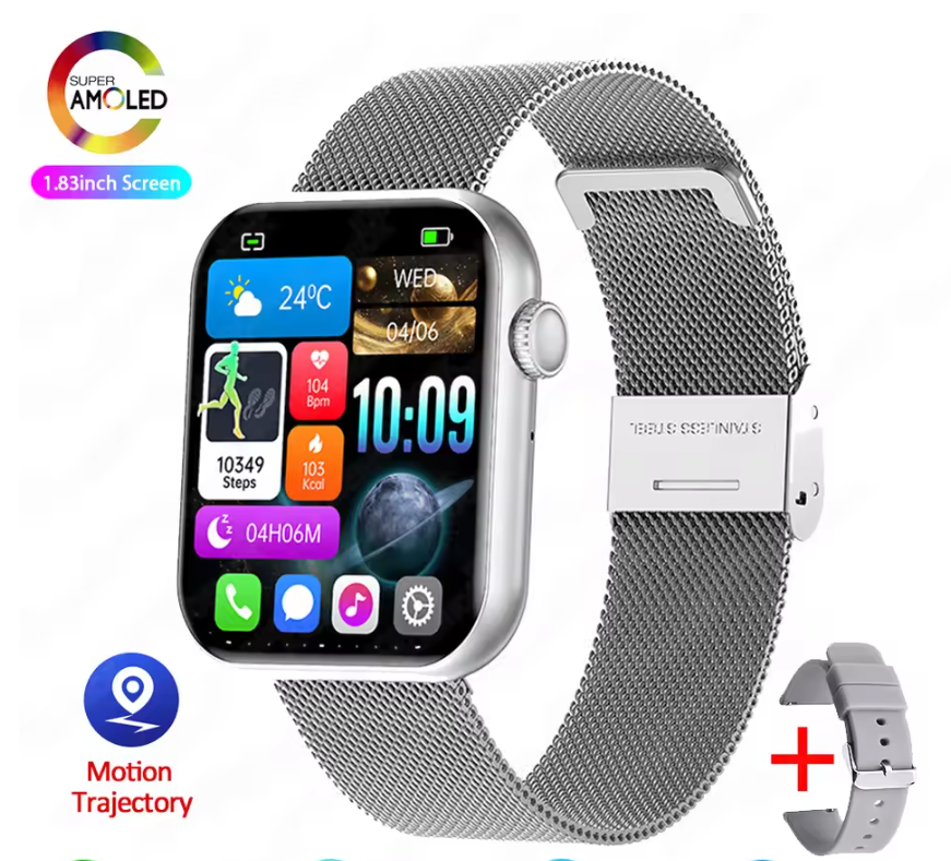 Smartwatch met Bellen – 1.9 Inch Touchscreen en IP68 Waterdicht